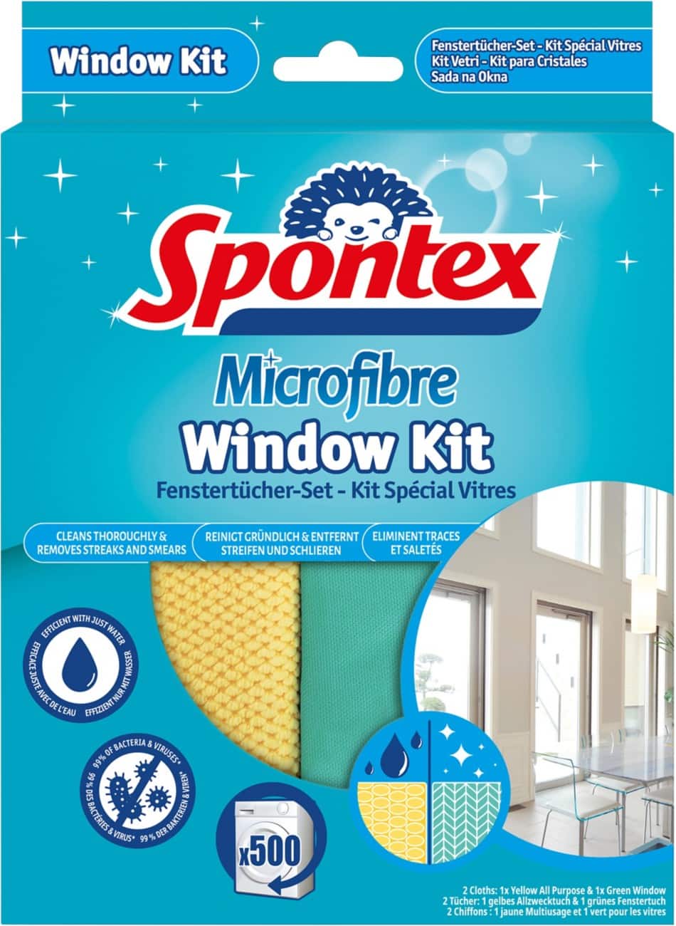 Spontex Reinigungstuch Gelb Grün 2 Stück