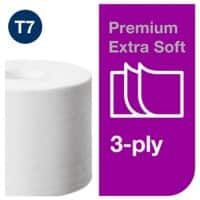 Papier toilette Tork Premium T7 3 épaisseurs Blanc 18 rouleaux de 550 feuilles
