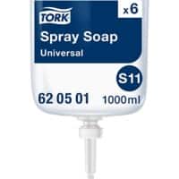 Tork Handseife Flüssig Frischer Duft Transparent 620501 6 Stück à 1000 ml 