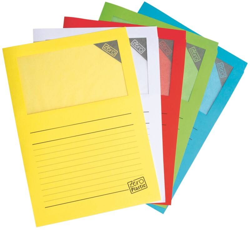 Elco Schnellhefter A4 Farbig sortiert Papier 100 Stück