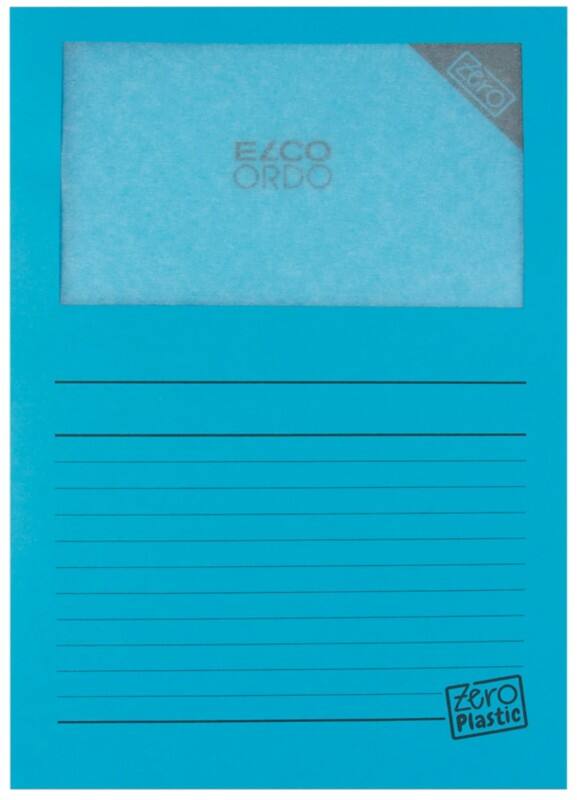 Chemise à lamelle Elco A4 Bleu Papier 100 unités