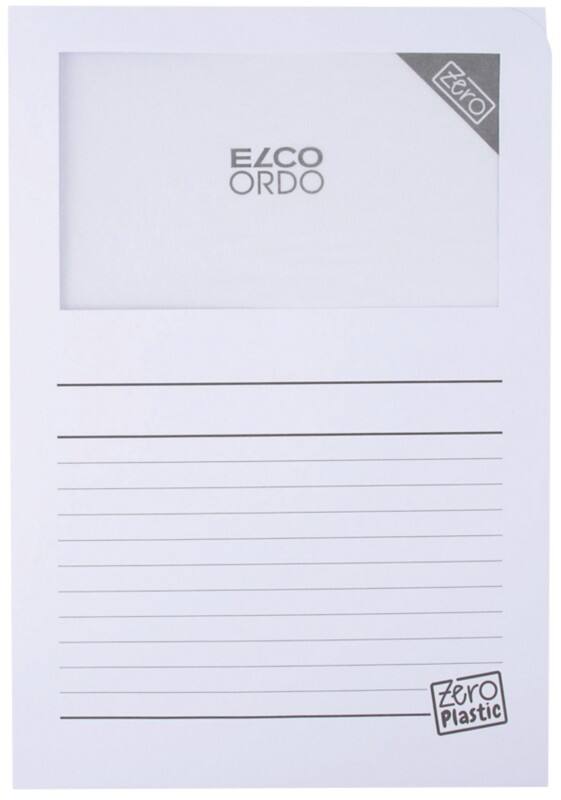 Elco Schnellhefter A4 Weiss Papier 100 Stück