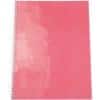 Elco Notizblock A4 Quadrille Spirale Seitlich gebunden Pappkarton Softcover Rot Perforiert 80 Blatt 2 Stück