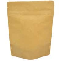 Elco Reißverschluss Papier Versandtasche 18 x 6 x 24 cm Braun 100 Stück