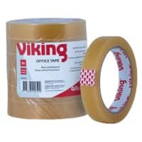 Viking Klebeband Universal Transparent 18 mm (B) x 66 m (L) PP (Polypropylen) 6 Rollen