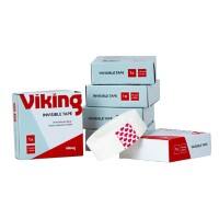 Viking Klebeband Transparent 19 mm (B) x 33 m (L) BOPP-Folie (Biaxial orientiertes Polypropylen) 6 Rollen