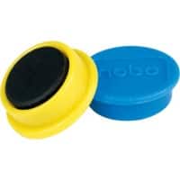 Nobo Whiteboard-Magnete Mehrfarbig 0.1 kg Tragfähigkeit 13 mm 10 Stück