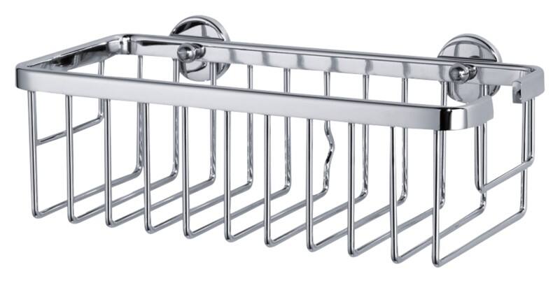 Étagère de douche tesa Aluminium, chrome Argenté 8,8 x 13 x 26,2 cm