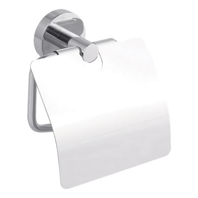 Distributeur de papier toilette tesa Smooz Chrome, métal Argenté