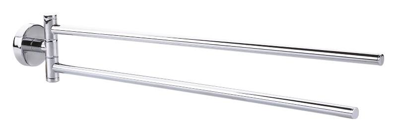 Crochet tesa Smooz Chrome, métal Argenté