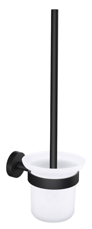 Brosse WC tesa Moon Blanc, Noir 37,9 (l) x 11,2 (p) x 14,5 (h) cm