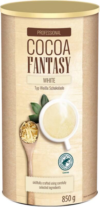Chocolat chaud COCOA FANTASY Chocolat blanc 850 g