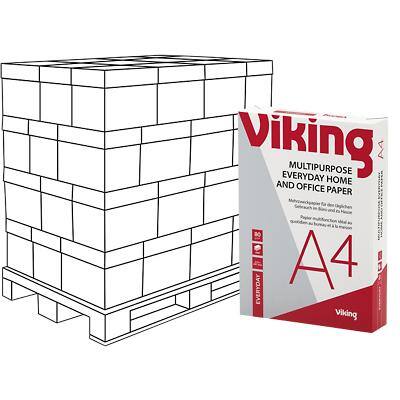 Papier imprimante Viking Everyday A4 80 g/m² Lisse Blanc 240 Paquets de 500 Feuilles