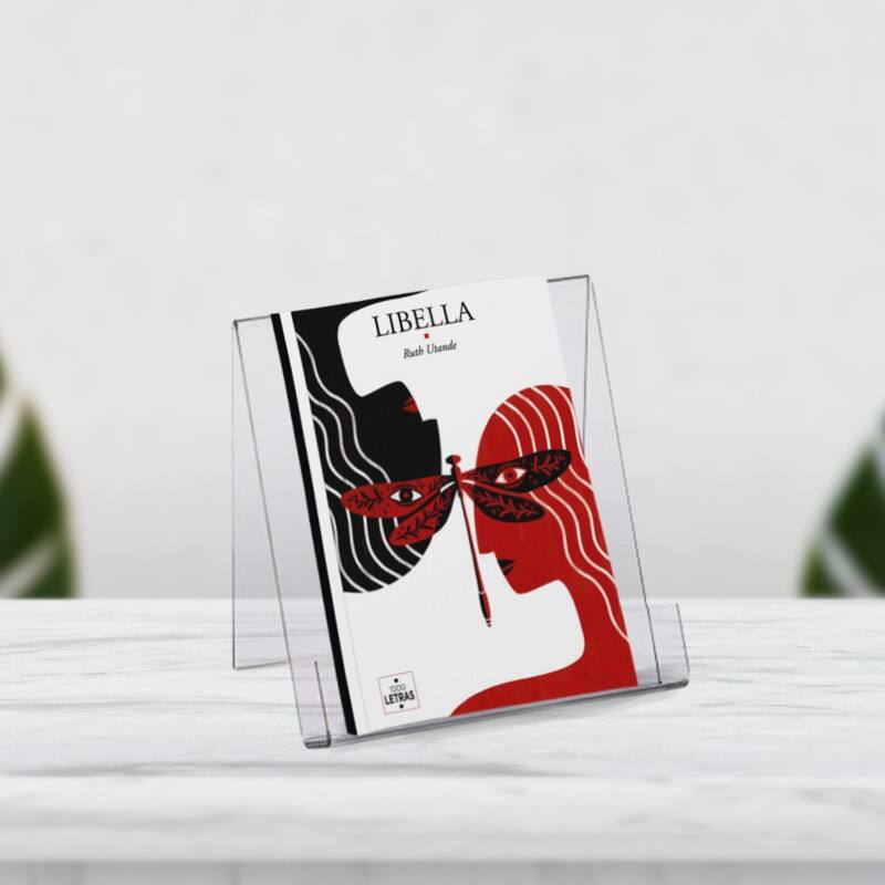 Porte-brochures Archivo 2000 A5 1 Niveau PS (Polystyrène) Transparent 14805 CS TP