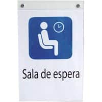 Archivo 2000 Wanddisplay A4 Hoch Wandmontage 21 (B) x 32 (H) cm Transparent