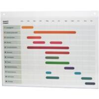 Archivo 2000 Wanddisplay A4 Quer Wandmontage 30 (B) x 23,5 (H) cm Transparent