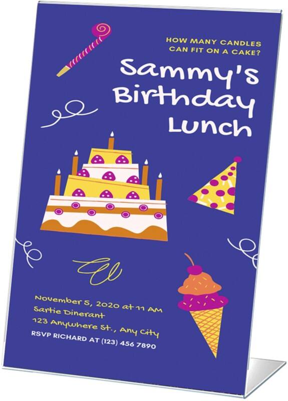 Porte-visuel Archivo 2000 A5 Portrait 1 niveau En forme en L 15 (l) x 5,5 (p) x 21 (h) cm Transparent