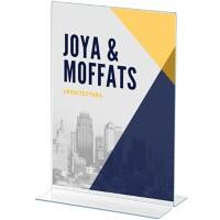 Archivo 2000 Tischaufsteller A3 T-Form 30 (B) x 10 (T) x 43 (H) cm Transparent