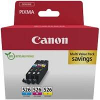 Canon 526 Original Tintenpatrone Cyan, Magenta, Gelb 3er-Pack