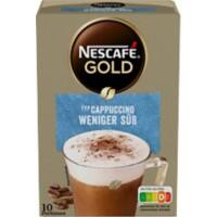 Nescafé Löslicher Kaffee Sachets Cappuccino 10 Stück à 12.5 g