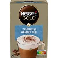 Café instantané NESCAFÉ Cappuccino 12,5 g 10 sachets