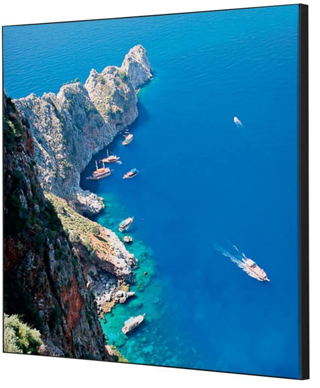 Cadre tissu SHOWDOWN Sea Rocks Multicolore Aluminium