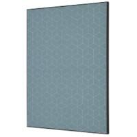 SHOWDOWN Textile Wanddekoration Hexagon Mehrfarbig Aluminium