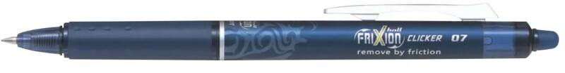Stylo roller Pilot FriXion Clicker Bleu 0,4 mm Moyen Rechargeable