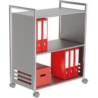 Chariot à étagères Kerkmann Non Verrouillable Argenté 14311014