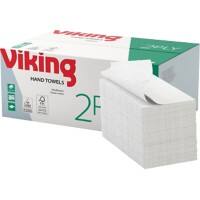 Essuie-mains Viking Standard Pliage en V Naturel 2 épaisseurs 278260/278261 15 Unités de 250 Feuilles 