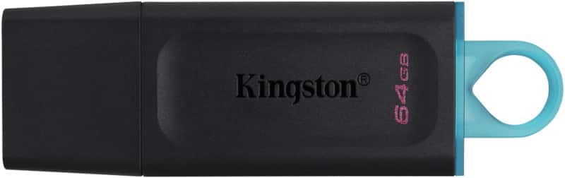 Kingston DataTraveler Exodia USB-Stick 64 GB Schwarz, Türkis