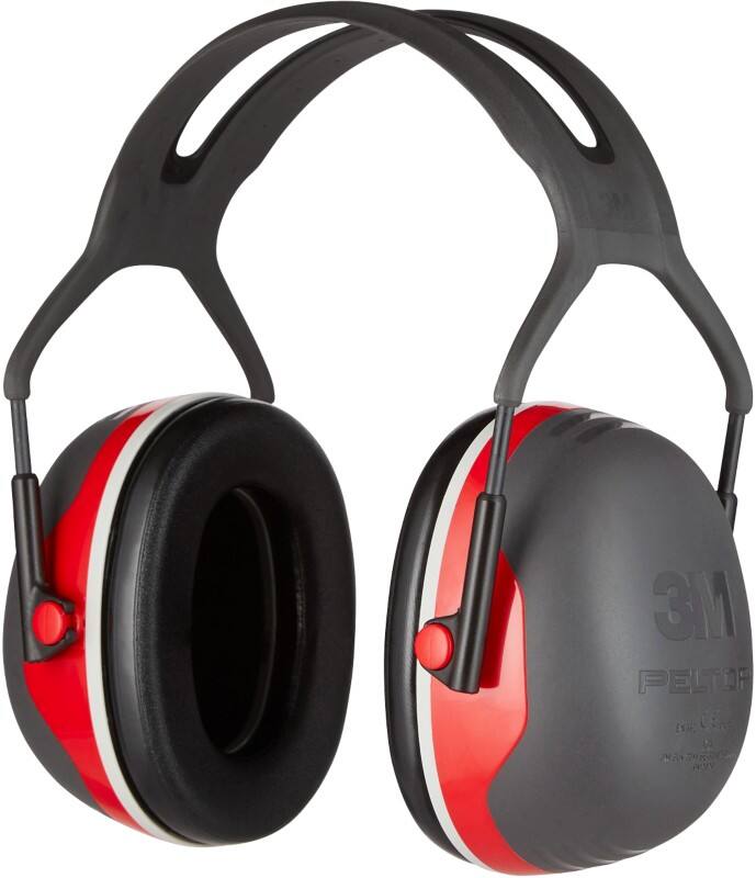 Casque antibruit 3M Noir, rouge X3A-1