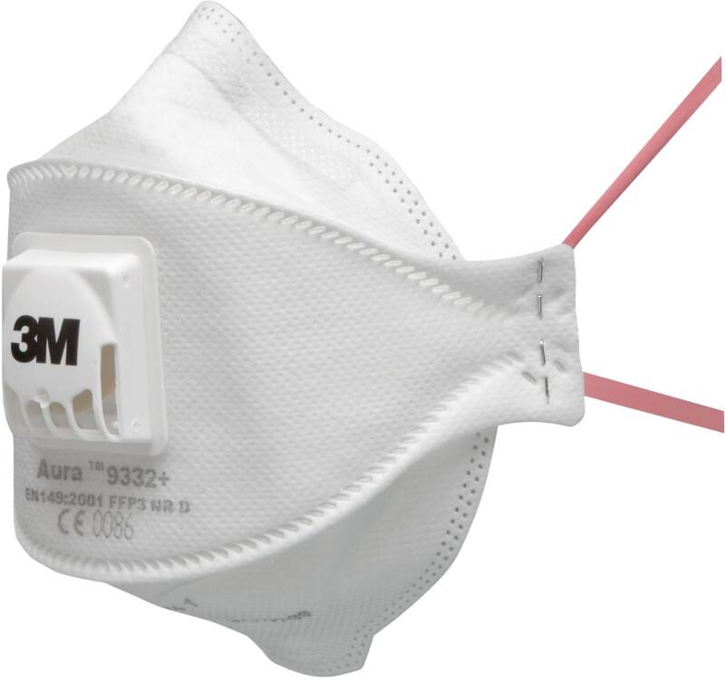 Masque de protection 3M Blanc 9332-2