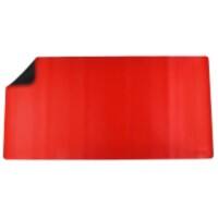 Sous-main Deflecto Cuir artificiel, PVC (Polychlorure de vinyle) Noir, rouge 120 x 60 cm