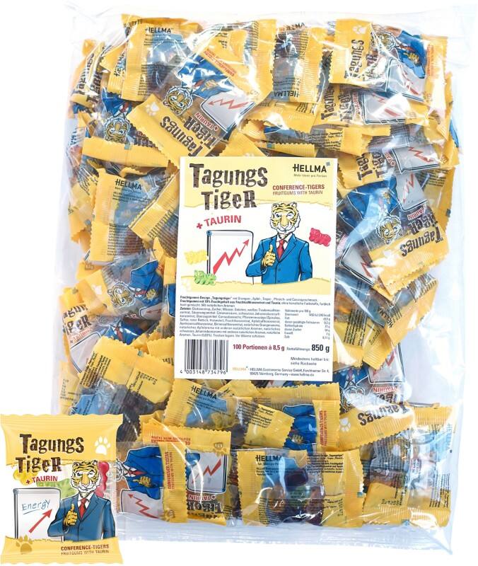 Gommes aux fruits Hellma Fruits 100 unités