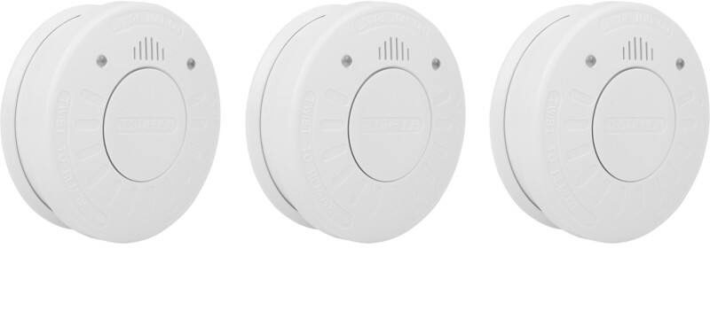 smartwares Rauchmelder FSM-12503 3 Stück