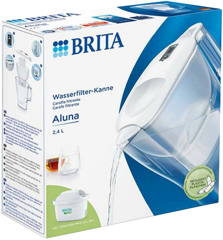 BRITA Aluna MAXTRA PRO 124595 Wasserfilter Kanne 2,4 L L Weiss