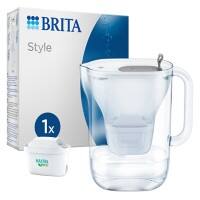 BRITA Style MAXTRA PRO 125318 Wasserfilter Kanne 2,4 L Hellgrau