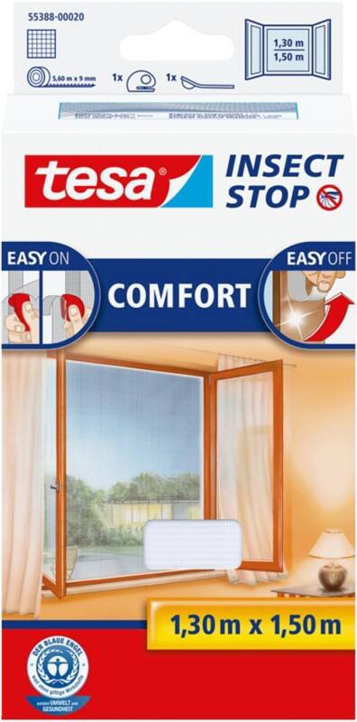 Moustiquaire tesa Comfort 1300 x 1500 mm Blanc  