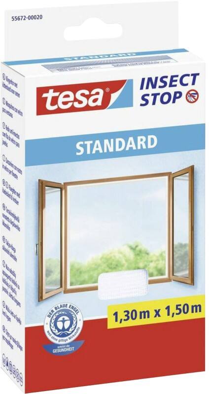 Moustiquaire tesa Standard 1300 x 1500 mm Blanc
