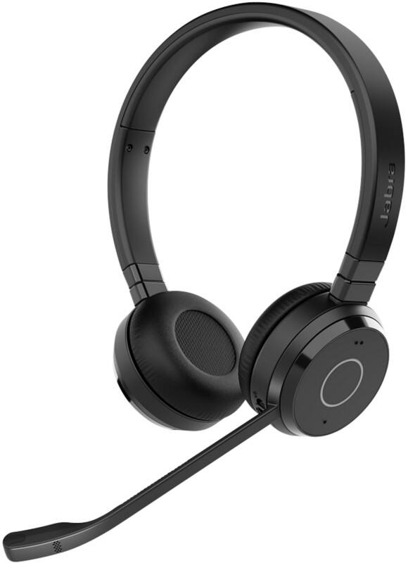 Jabra Evolve Verkabelt / Kabellos Headset On-Ear Bluetooth Passive Noise Cancelling Stereo