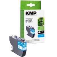 KMP Kompatibel Brother LC422XLC Tintenpatrone Cyan