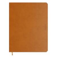 de KEMPEN Wochenplaner 2026 A5 1 Woche auf 2 Seiten Englisch Braun