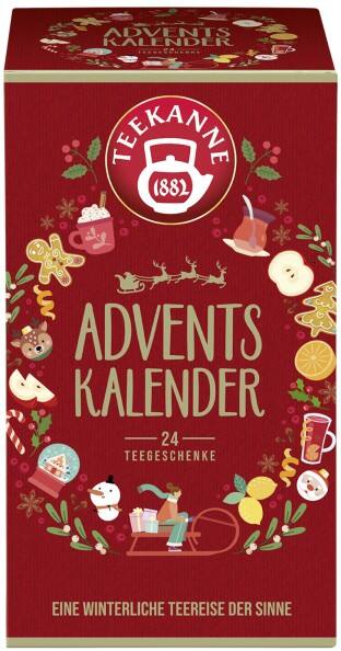 TEEKANNE Adventskalender Teebeutel 24 Stück