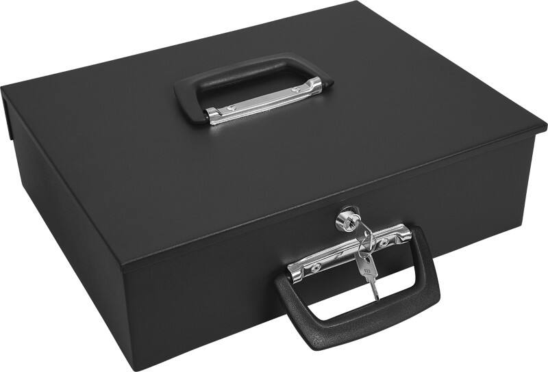 Caisse enregistreuse WEDO Serrure à cylindre 290 x 365 x 120 mm Noir