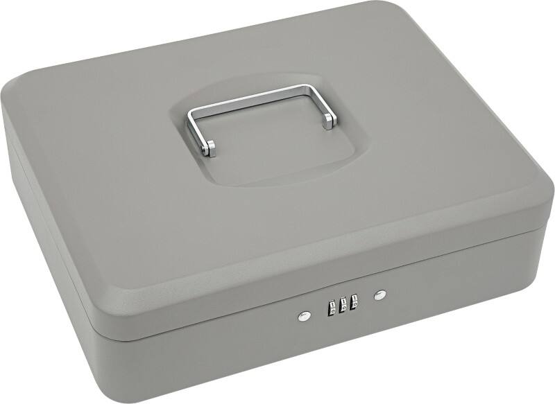 Caisse enregistreuse WEDO Serrure à cylindre 251 x 310 x 95 mm Gris