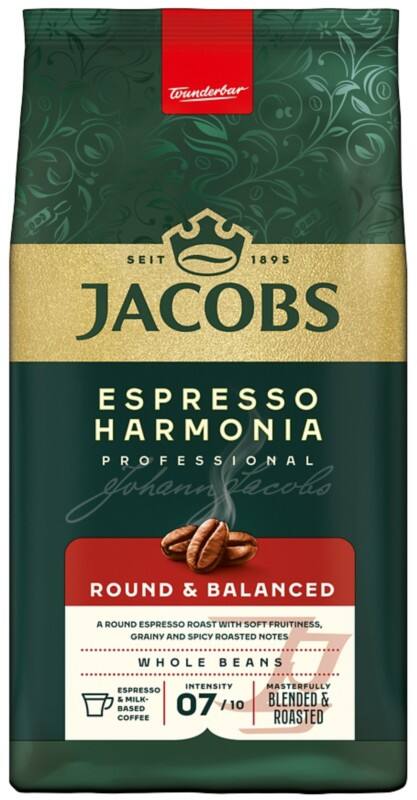 JACOBS Espresso Harmonia Kaffeebohnen Rund und Ausgewogen 1000 g