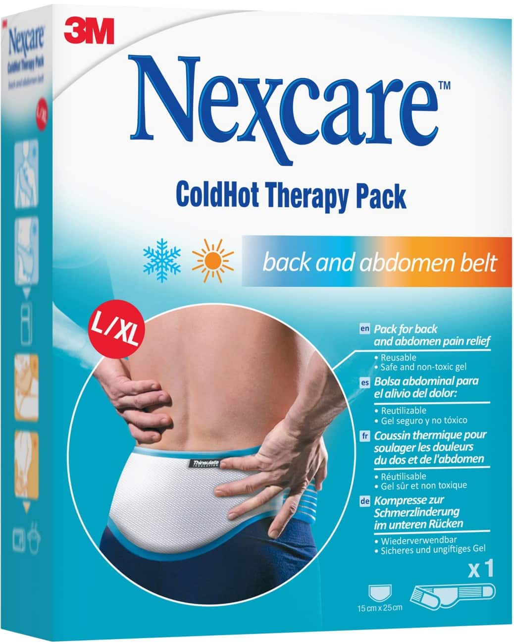Coussin thermique chaud-froid Nexcare 5,1 x 18 x 23,4 cm