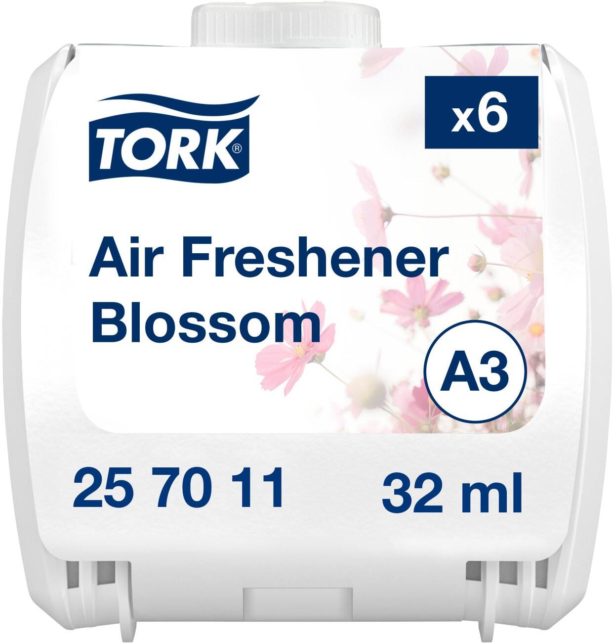 Tork Lufterfrischer Nachfüllung A3 Blossom 6 Stück à 32 ml
