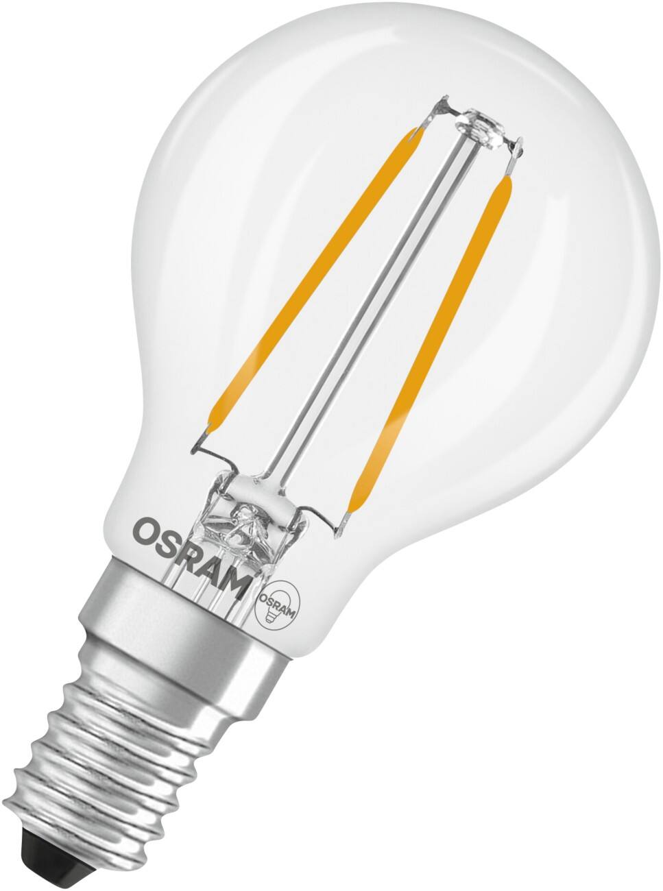 Ampoule Osram Transparent E14 1,8 W Blanc chaud